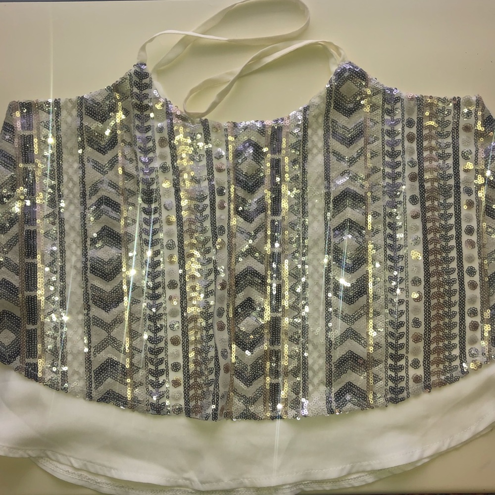 Sparkly Spaghetti Strap Top